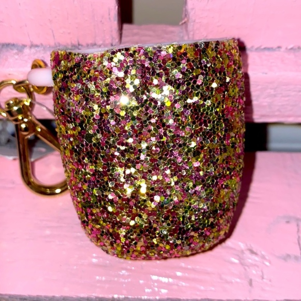 🎉Rose Gold Glitter Pocketbac Holder